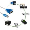 USB to RS232 Cable with IC - Color Random - 4