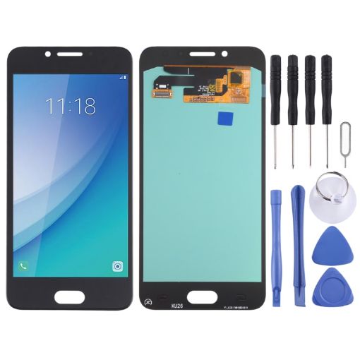 Samsung Galaxy C5 Pro SM-C5010 OLED LCD Screen with Digitizer - Black - 1