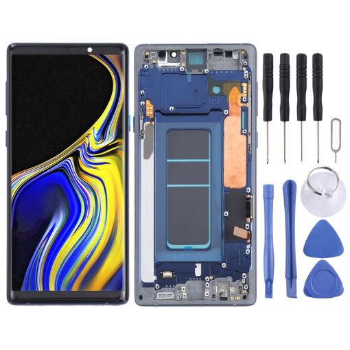 Samsung Galaxy Note9 OLED LCD Screen Digitizer Assembly with Frame - Blue - 1