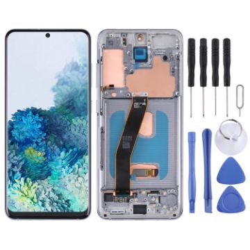 Samsung Galaxy S20 5G SM-G981B LCD Screen Assembly (Silver) - 1