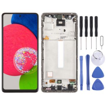 Samsung Galaxy A52S SM-A528B TFT LCD Screen Digitizer Assembly with Frame - 1