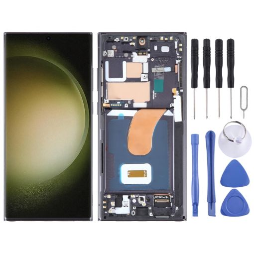 Samsung Galaxy S23 Ultra 5G OLED LCD Screen 6.78" Full Assembly (Black) - 1