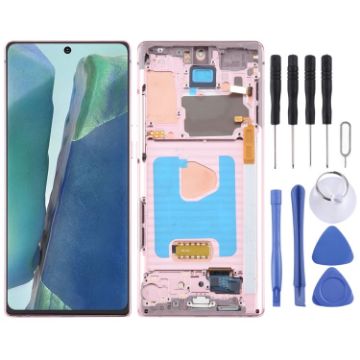 Samsung Galaxy Note20 SM-N980 6.67" OLED LCD Screen Digitizer Assembly (Pink) - 1