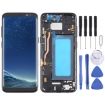 Samsung Galaxy S8 SM-G950 TFT LCD Screen Digitizer Full Assembly with Frame - Black - 1