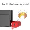 DOBE TNS-0122 Gamepad Charging Dock for Switch OLED - White Black - 6