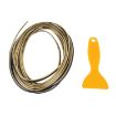 5m Flexible Trim Gold - Car Interior/Exterior Moulding Line Strip - 5