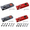 Woodworking Hand Planer, Red Color, Adjustable Depth, 6 Blades - 2