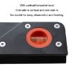 Woodworking Hand Planer, Red Color, Adjustable Depth, 6 Blades - 6