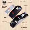 RUITOOL Medium Woodworking Planer - Metal Short Planer for Edge Trimming - 3