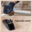 RUITOOL Medium Woodworking Planer - Metal Short Planer for Edge Trimming - 8