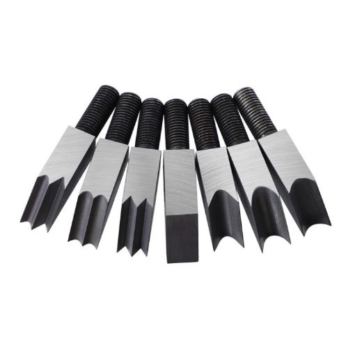 Adjustable Depth Woodworking Chamfering Planer - 7 PCS Cutter Head - 1