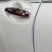 Rubber Car Side Door Edge Protection Guards - 8 PCS (Transparent) - 8