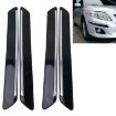 Universal Car Bumper Guard Protector Strip Sticker - Set of 4 (Black) - 1