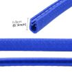 5m Blue Rubber Car Side Door Edge Protection Guards - 3
