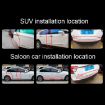 5m Blue Rubber Car Side Door Edge Protection Guards - 6
