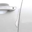 Car Door Side Guard Anti Crash Strip - 8 PCS White - 7