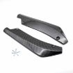 Carbon Texture Car Rear Spoiler Protector Guard Sticker - 2