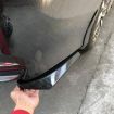 Carbon Texture Car Rear Spoiler Protector Guard Sticker - 8