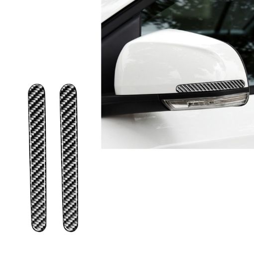 Chevrolet Cruze 2009-2015 Carbon Fiber Rearview Mirror Anti-collision Strip - 2 PCS - 1