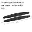 Car Bumper Anti-Collision Strips, Black - 3