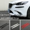 Car Bumper Anti-Collision Strips, Black - 7