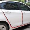5m U-shaped Non-stick Car Rubber Seal Bumper - White - 6