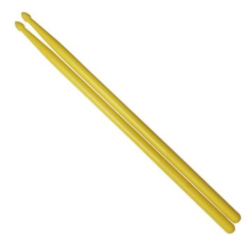 Picture of 2 PCS Drumsticks Drum Kits Accessories Nylon Drumsticks, Colour: Yellow