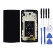 LCD Screen & Digitizer Assembly w/ Frame for LG G4 Beat/G4 Mini - Black - 1