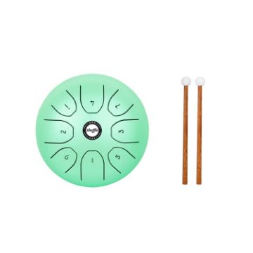 Shuffle SD-5 5.5 Inch Steel Tongue Drum (Green) - 1