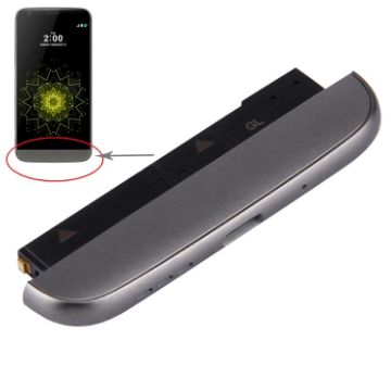LG G5 Bottom Module - Charging Dock, Microphone, Speaker - Grey - 1