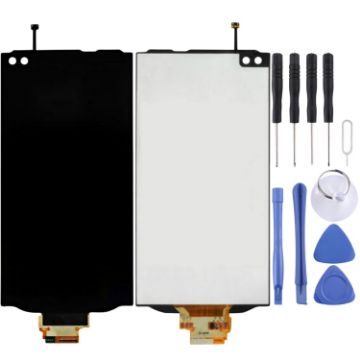 LG V10 LCD Screen and Digitizer Assembly - Black - 1