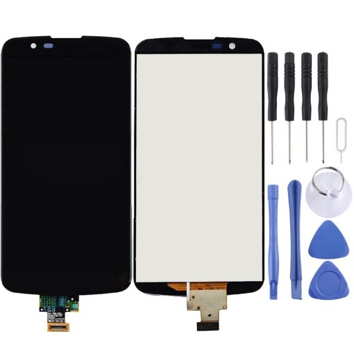 LCD Screen and Digitizer Assembly for LG K10 Lte 2016 - Black - 1