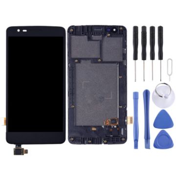 LG K8 2017 Dual SIM X240 TFT LCD Screen with Digitizer - Black - 1