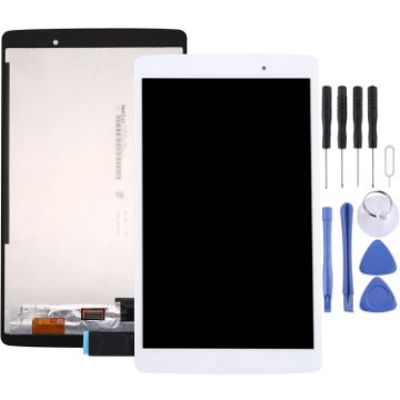 LG G Pad X 8.0/V520 TFT LCD Screen with Digitizer - White - 1