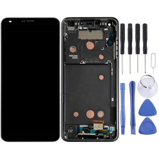 LCD Screen for LG G6 Digitizer Full Assembly with Frame - 1