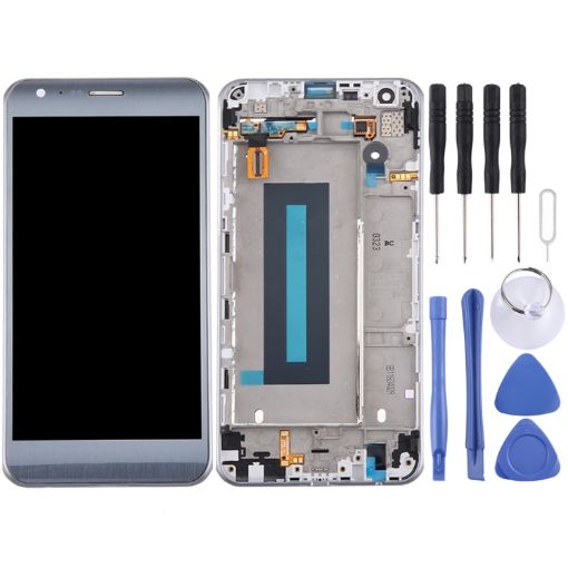 LCD Screen for LG X Cam/K580 Digitizer Assembly with Frame - 1