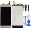LCD Screen for LG X Cam/K580 Full Assembly (Gold) - 1