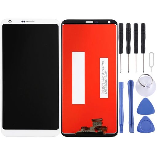 LCD Screen for LG G6 White - Full Assembly - 1
