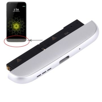LG G5/H820 Charging Dock + Microphone + Speaker Module Silver - 1