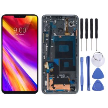 LCD Screen for LG G7 ThinQ Full Assembly with Frame - 1