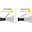 62mm Lens Hood for Cameras - Screw Mount - Black - 4