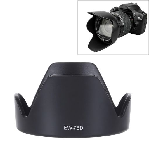 Canon EF 28-200mm Lens Hood - Black - 1