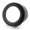 58mm Lens Hood for Cameras - Screw Mount, Black - 3