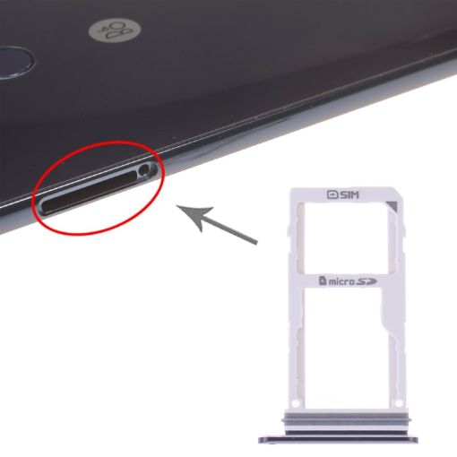 SIM Card Tray for LG V30 VS996 LS998U H933 - Black - 1
