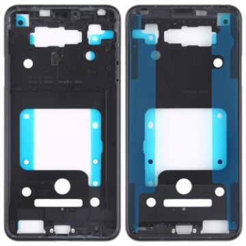 Black Front Housing LCD Frame Bezel Plate for LG V30 - Fits VS996/LS998U - 1