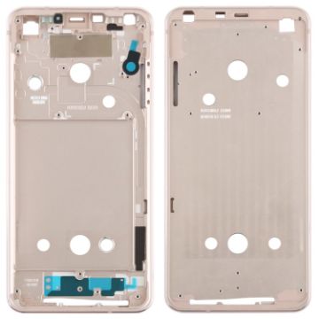 Gold Front Housing LCD Frame Bezel Plate for LG G6/H870 - 1