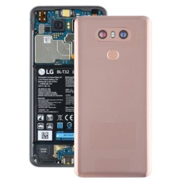 Gold Battery Back Cover with Camera Lens & Fingerprint Sensor for LG G6 - 1