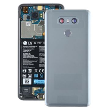 Battery Back Cover with Camera Lens & Fingerprint Sensor for LG G6 Grey - 1