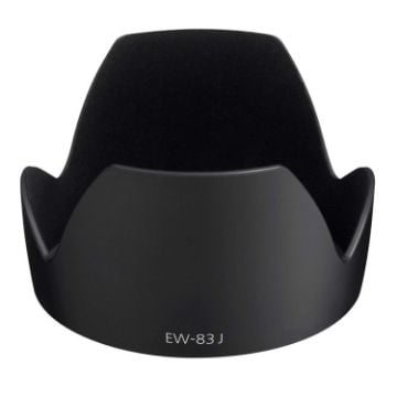 Canon EF-S 17-55mm f/2.8 IS USM Lens Hood - Black - 1