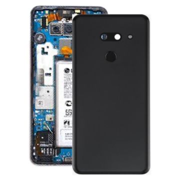 Battery Back Cover with Camera Lens & Fingerprint Sensor for LG G8 ThinQ (Black) - 1